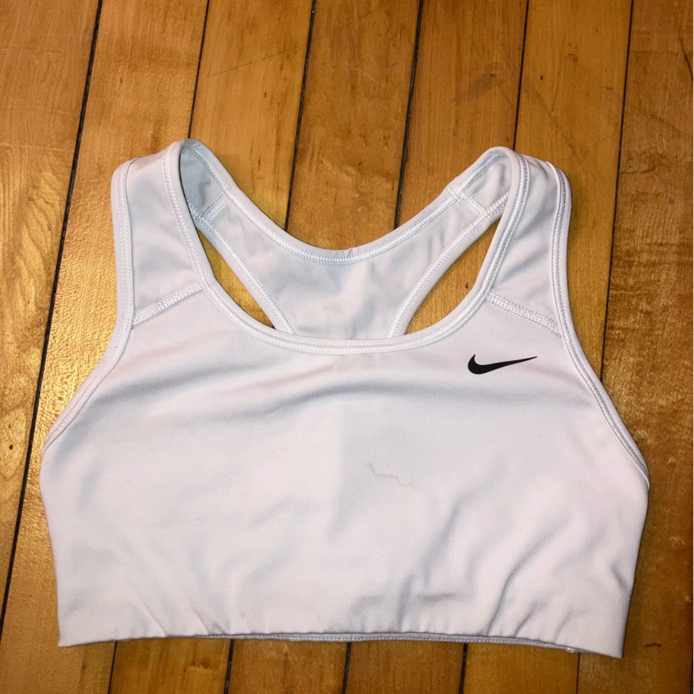 3/$10 White nike sports bra